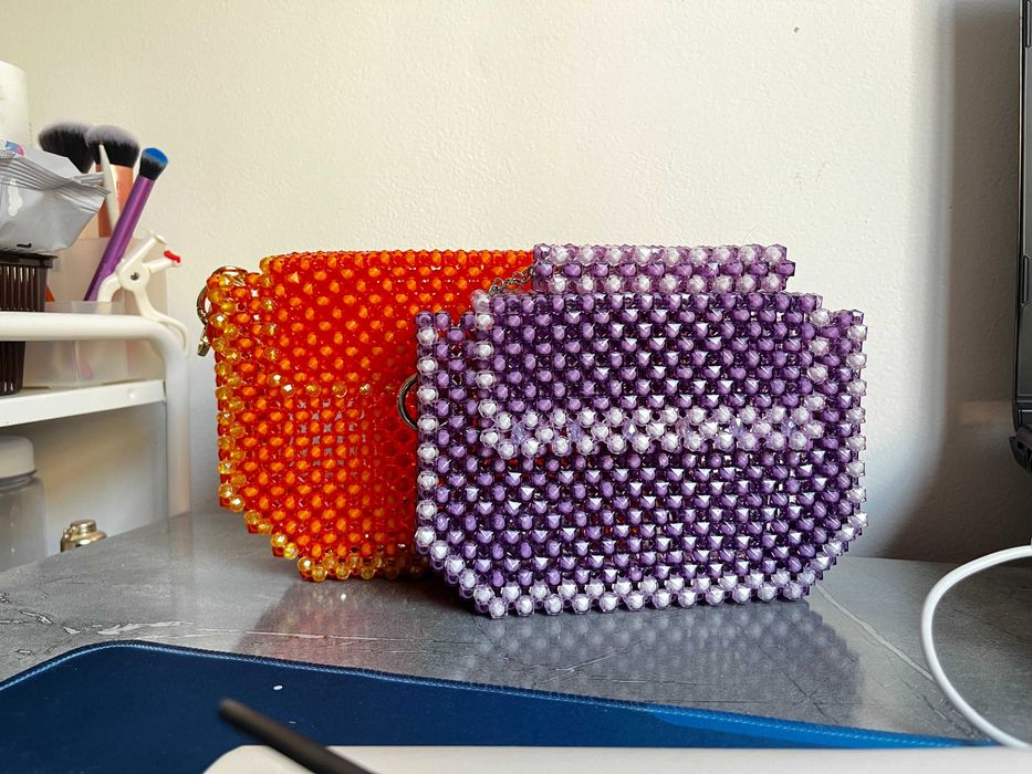 Сумки из бусин ручной работы