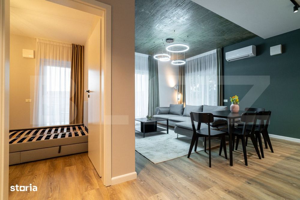 Apartament 2 camere, 47 mp, balcon 11 mp, terasa de 48 mp, Str. Clujul — fotografia 3