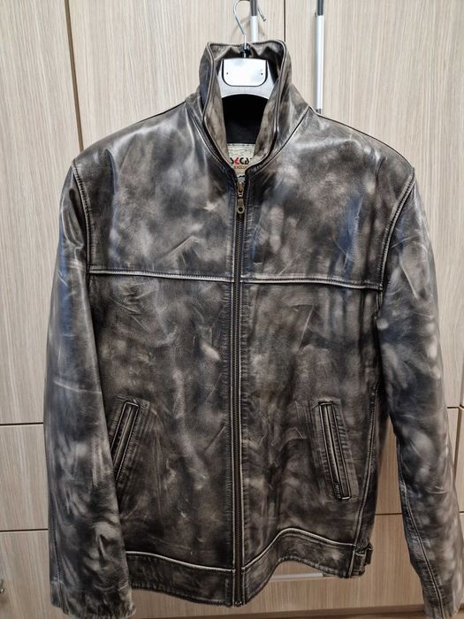 Кожено яке Escada, кафяво