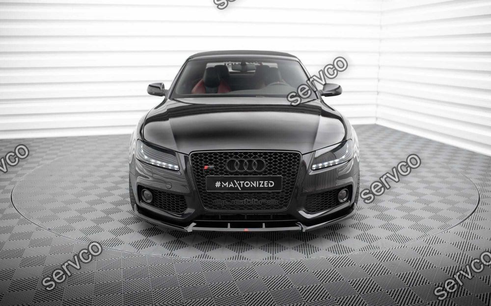 Prelungire bara fata Audi S5 A5 S-Line 8T 2007-2011 v19 Maxton Design