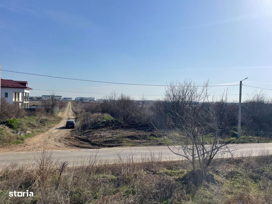 Teren De Vânzare -Str.drumul Gării Balotești Cu Deschidere  De 75 Ml.