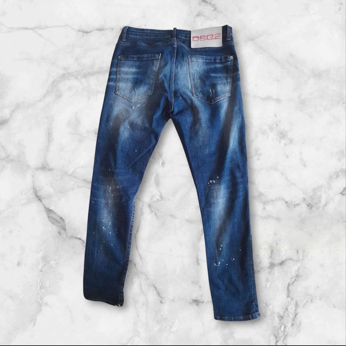 Blugi dsquared2 albastri