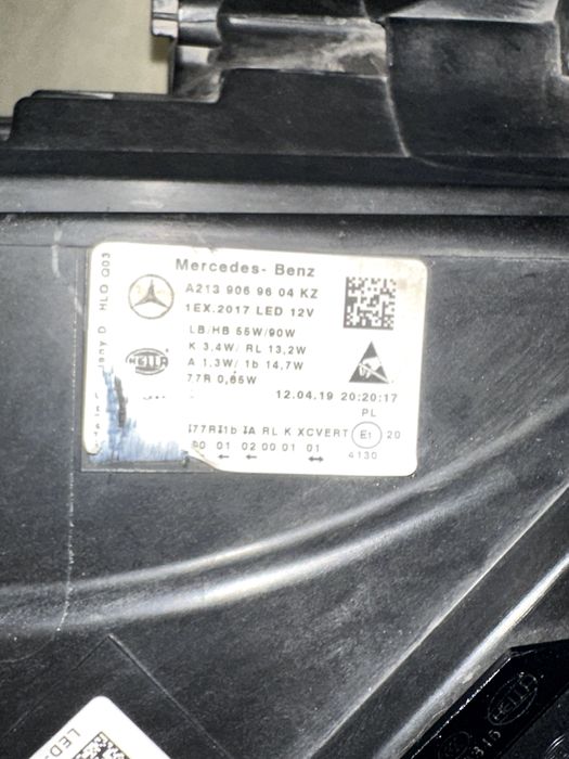 Десен фар Мercedes E-class W213 MULTIBEAM LED