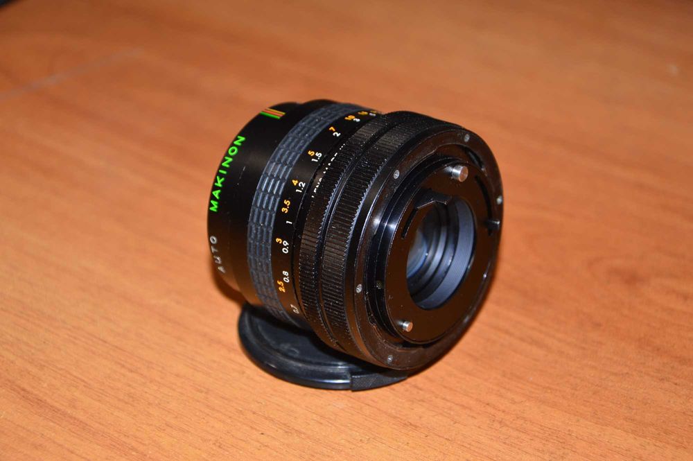 Объектив "Makinon", 50 мм, байонет Кенон