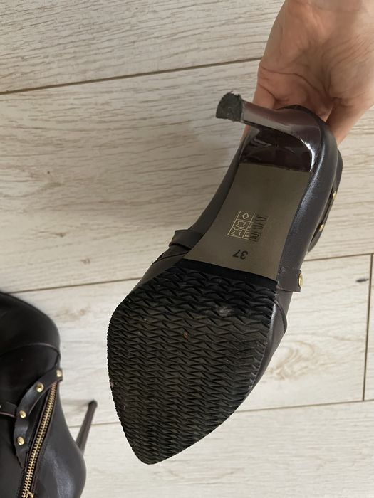 Botine Sabrine din piele naturala