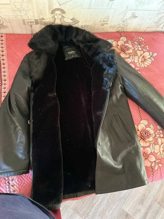 дубленка зимняя мужская