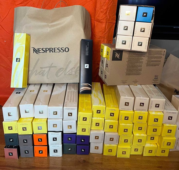 Capsule nespresso vertuo