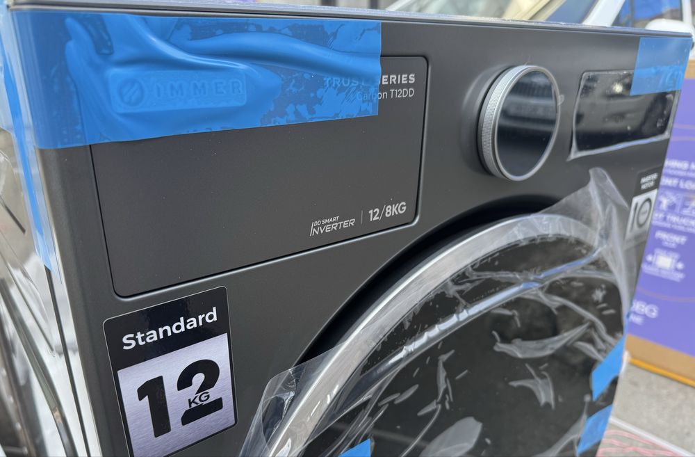 Стирально-сушильная машина IMMER 12/8 кг Carbon T12DD Inverter
