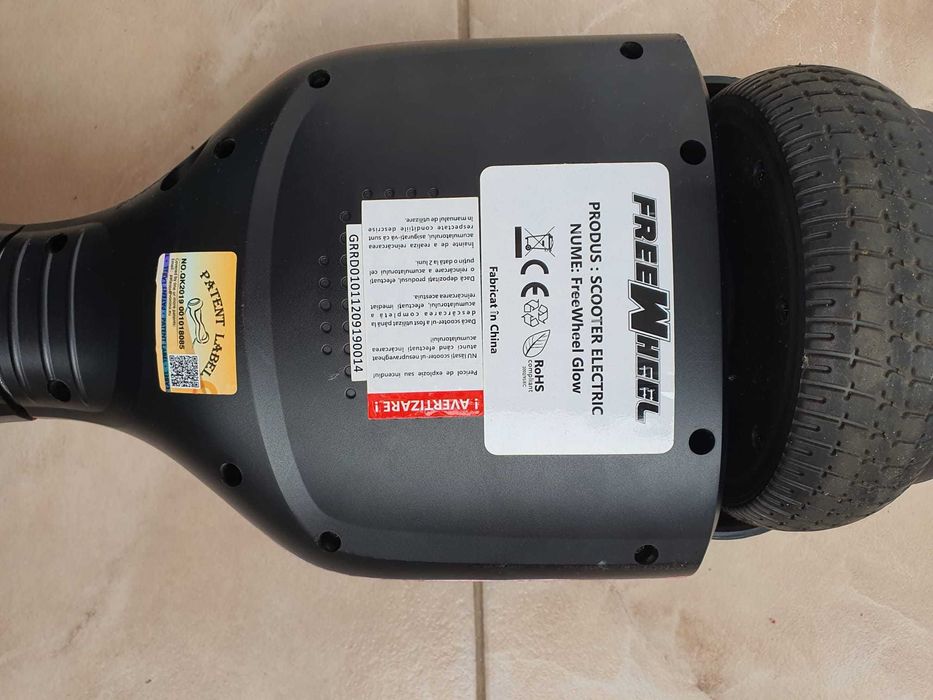 Hoverboard Freewheel Glow, Autonomie 18 km