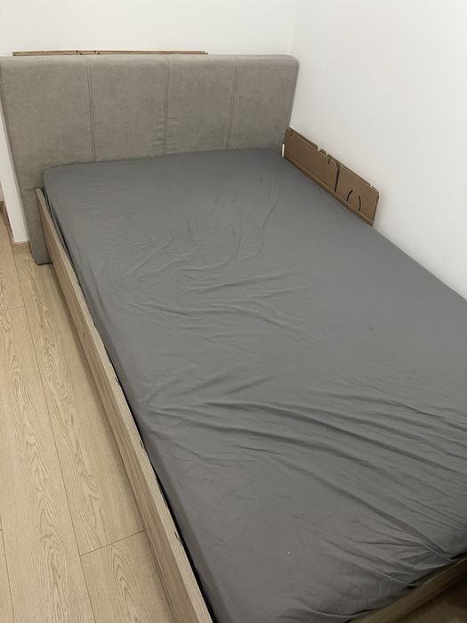 Urgent ! Pat+Saltea de vanzare 120x200