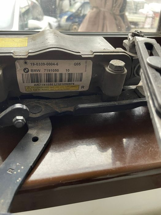 Balamale capota BMW model f