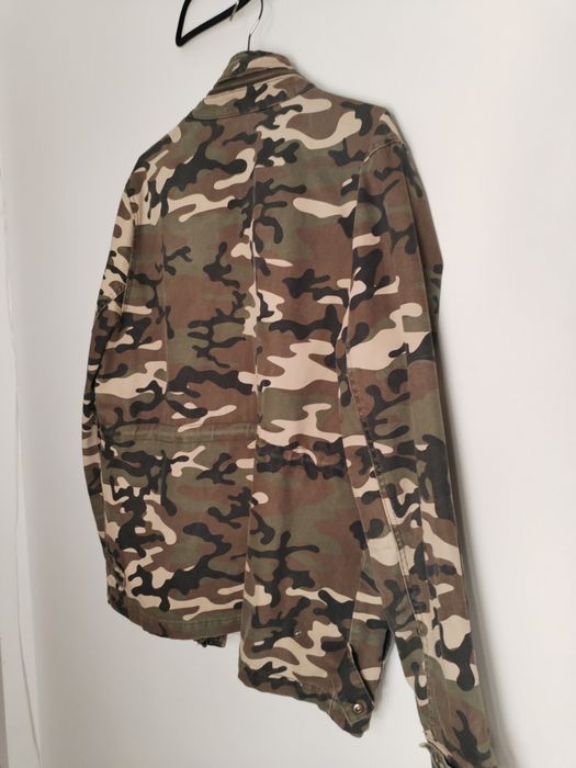 Geaca Camo din material de blugi ClockHouse