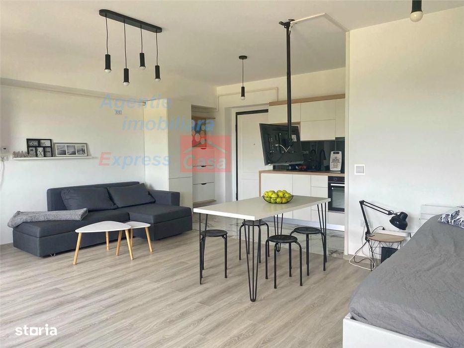 Apartament 1 camera open space, Tatarasi, bloc nou