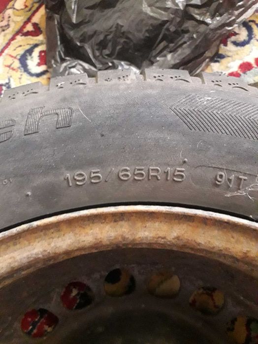 Продавам джанти с гуми 195/65R15