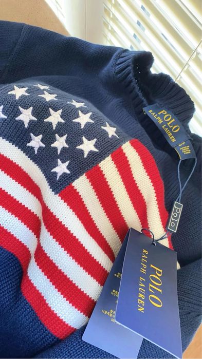 Женский свитер с флагом США