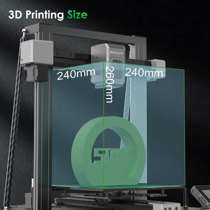 3D принтер Artillery Sidewinder X4 PRO