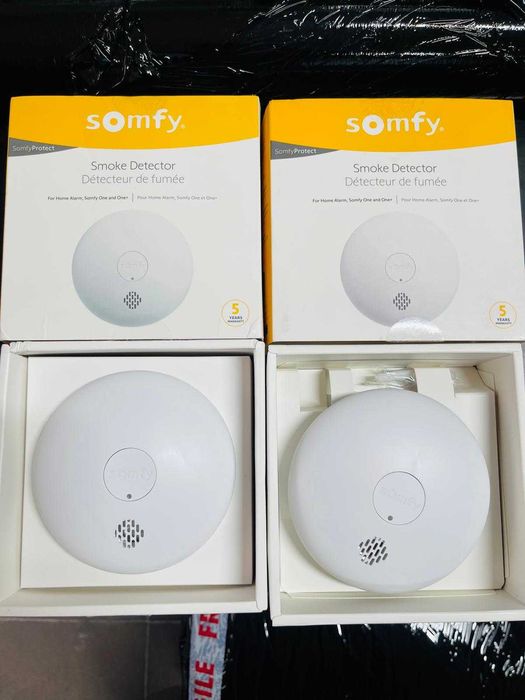 Detector de fum conectat Somfy 1870289 - Sirenă de 85 dB