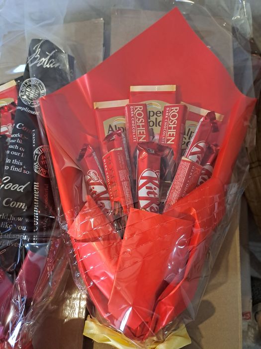 Сладкие букеты, вкусные букеты