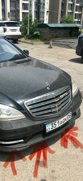 Решетка бампера 221 противотуманки