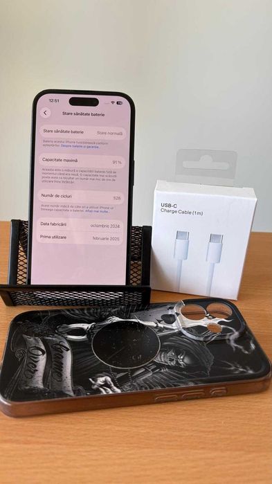 De vanzare iPhone 16 cu 91% capacitate, 9,5 din 10