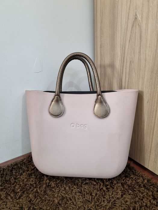 Geanta Obag originale Italia + manere piele