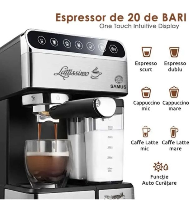Aparat cafea Samus Latissimo