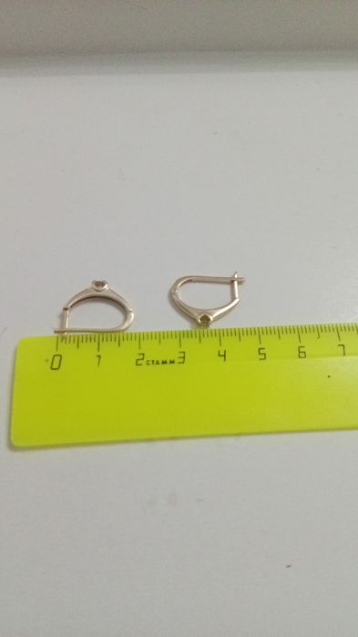 Серьги с бриллиантами