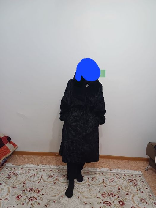 Шуба цельная норковая