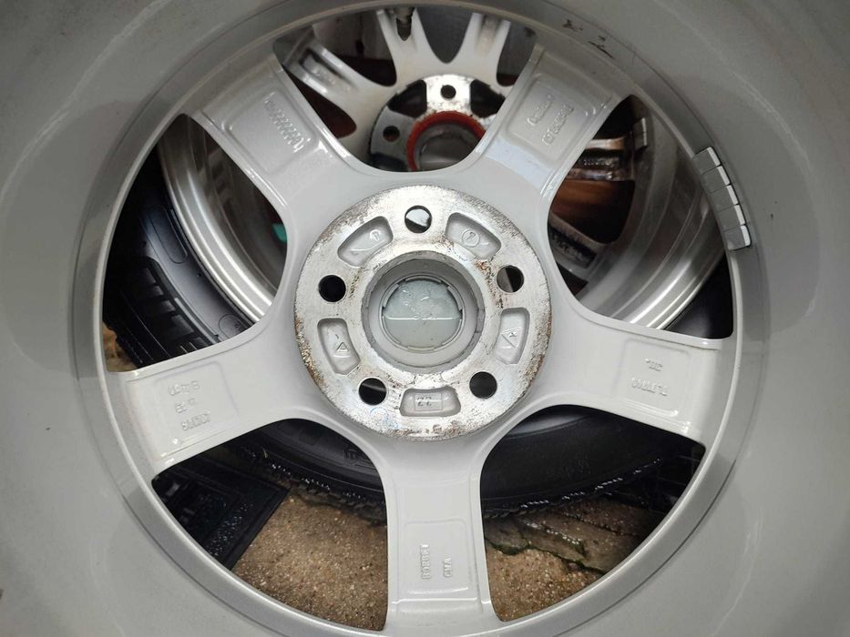 Лети джанти 17" 5х112 зимни гуми 195/55/17