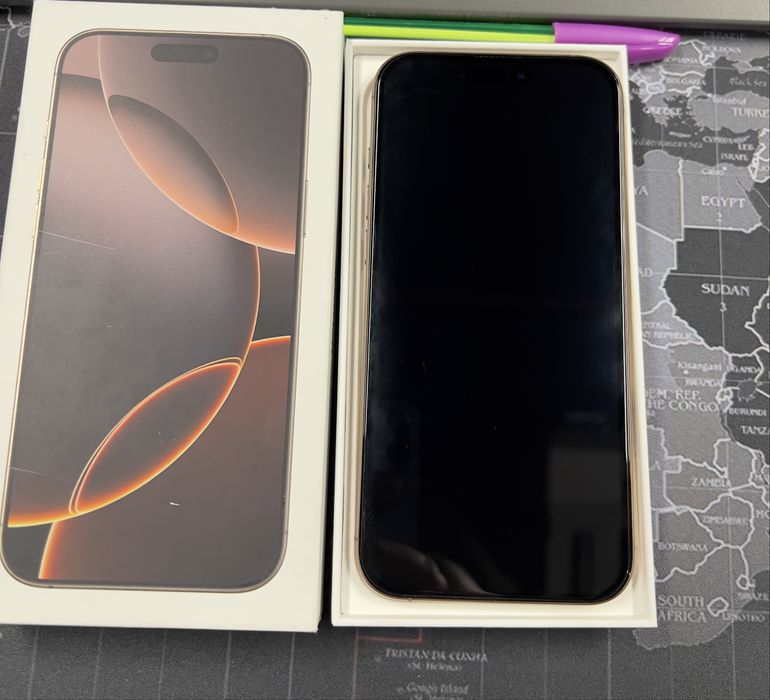 Iphone 16Pro Max 256 Desert Titanium 100yomkst 38 sikl