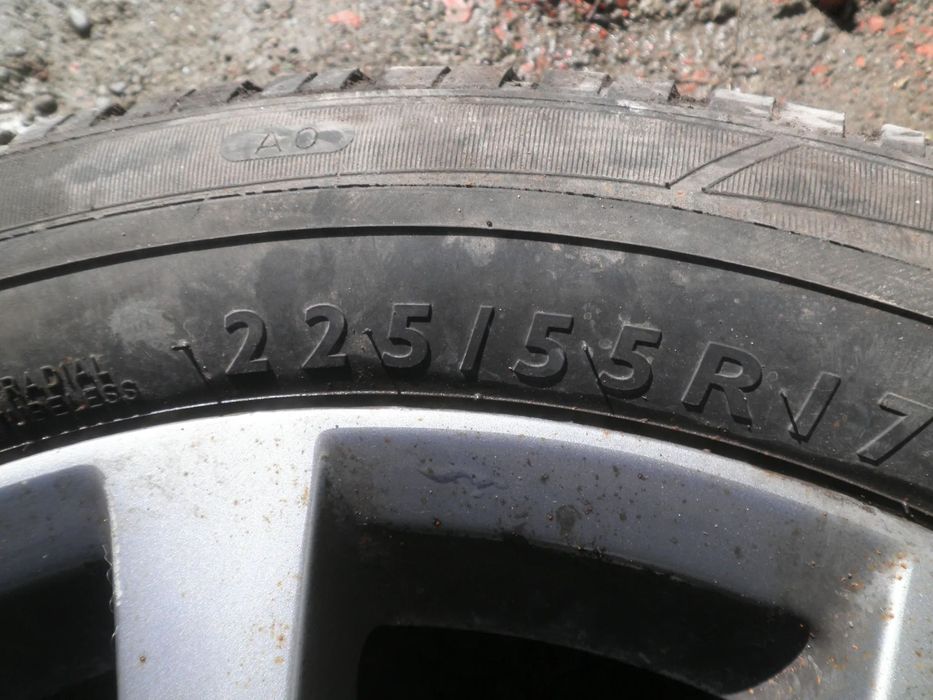 Jante 17" cu anvelope 225/55/R17 Mazda 6 2014 7.5J