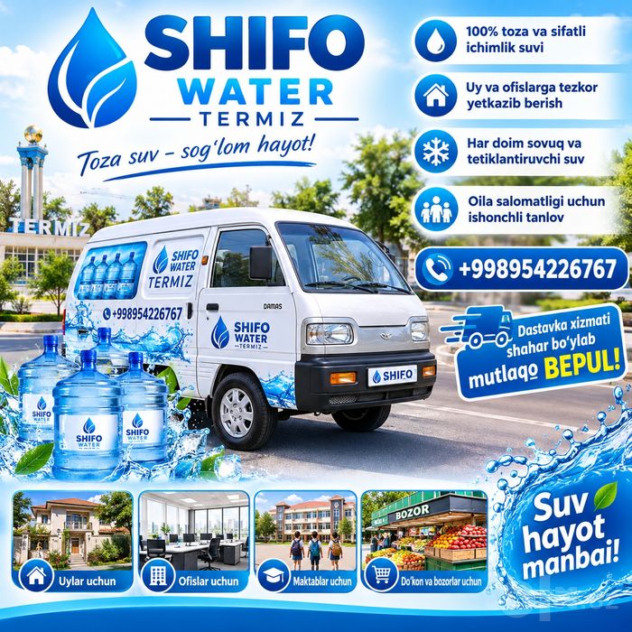 Shifo Water Termiz