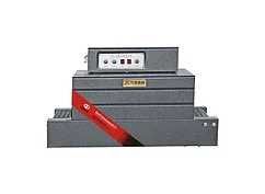 Термоусадочная линия упаковки товара.