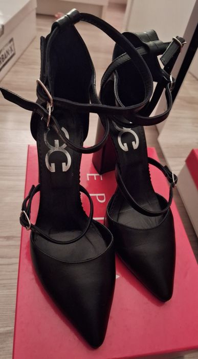 Pantofi piele naturala Esteffa