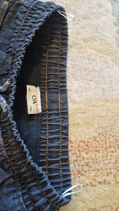 Blugi captusiti cu fleece marimea 122