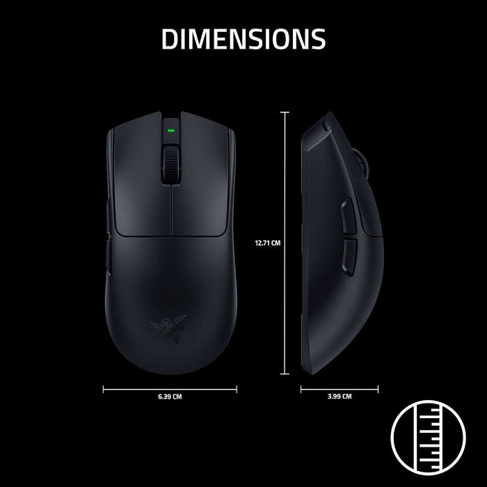 Геймърска мишка Razer Viper V4 Pro Black 8K