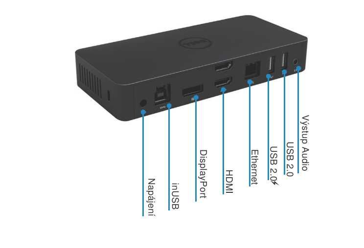 Docking Dell D3100 4k USB 3.0
