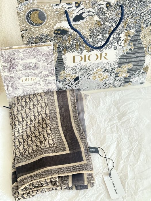 Шарф платок диор dior