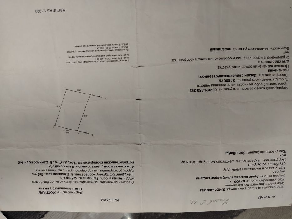 Продам земельный участык 10 сот