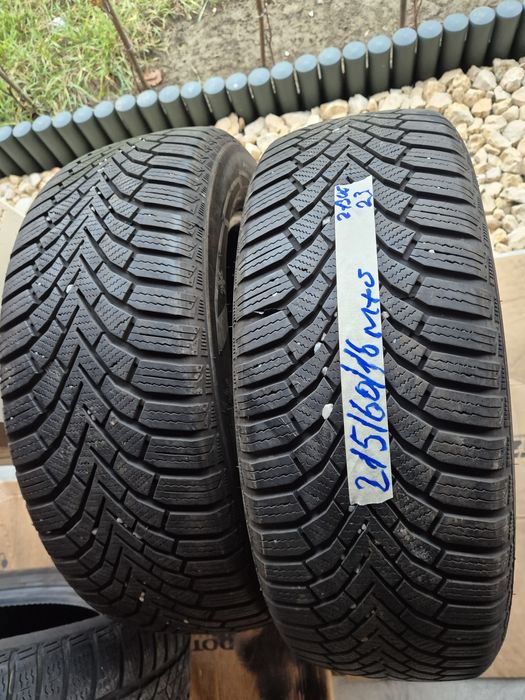 Vând cauciucuri 215/60/16 M+S 2 buc imp Germania  dot 2023