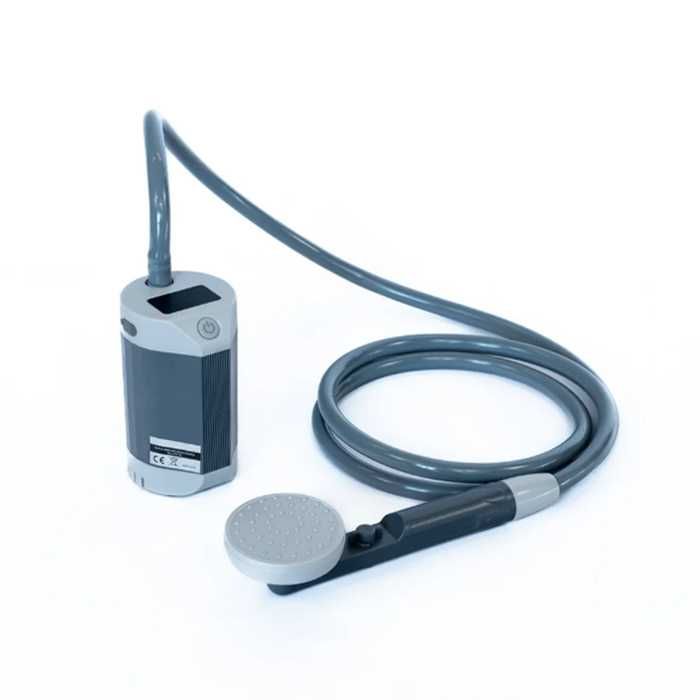 Портативен душ с вградена батерия 5000 mAh, USB 5V LED - Kъмпинг и др