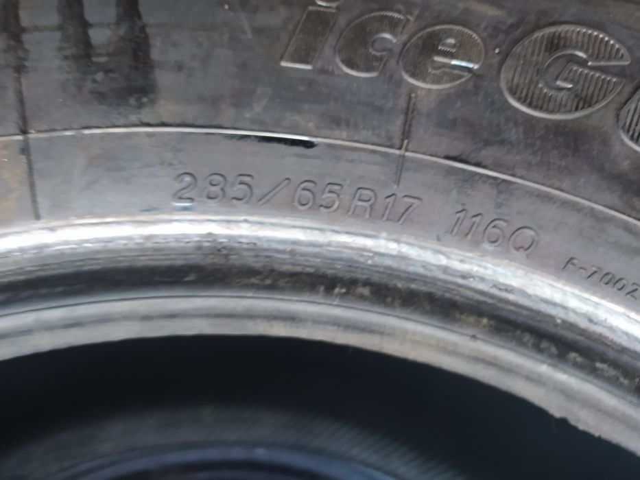 Комплект зимней резины 285/65/17