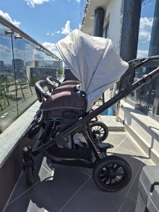 Количка за близнаци - Abdor duo lux 3in1