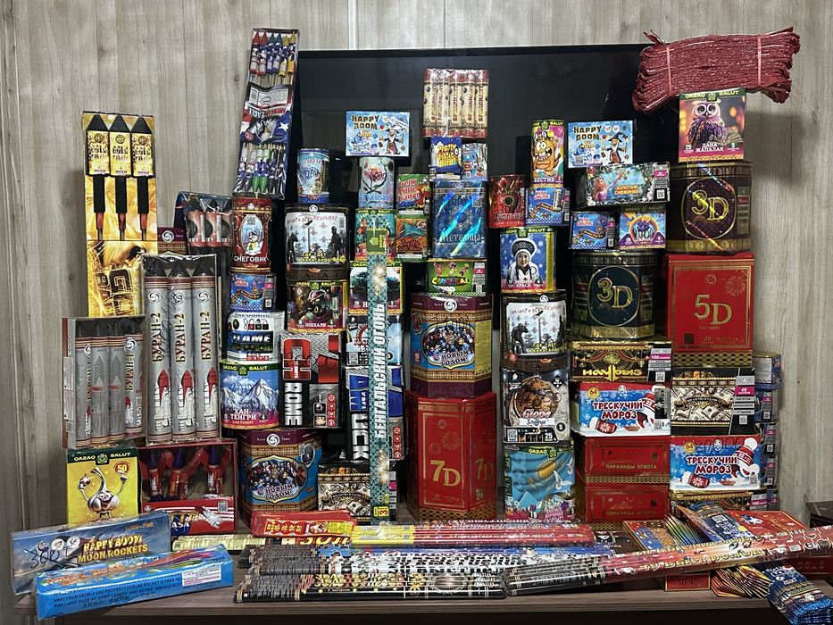 Салюты в наличии