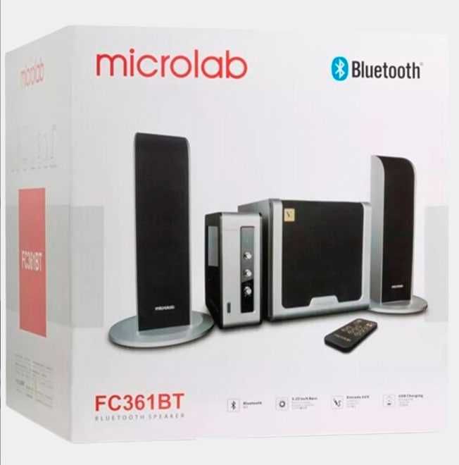 Янги акустик тизим  Microlab FC 361 BT сотилади