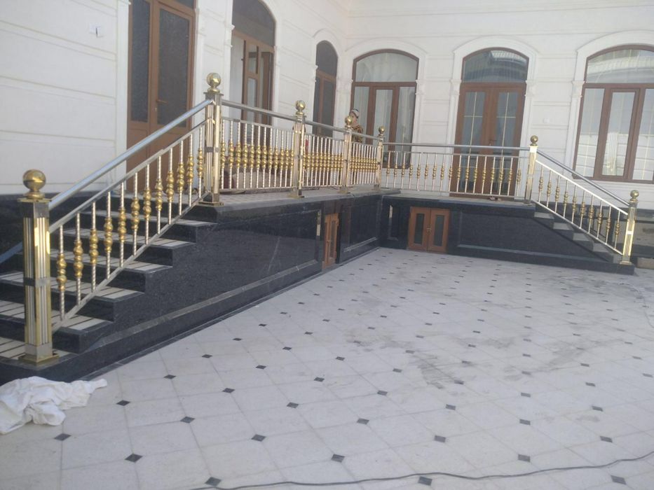 Перила из Нержавейки установка качествынный