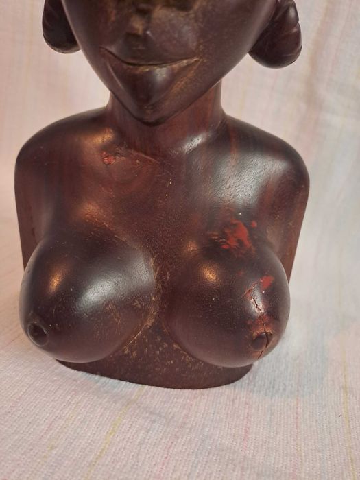 bust mahon statueta africana mahon 33 cm