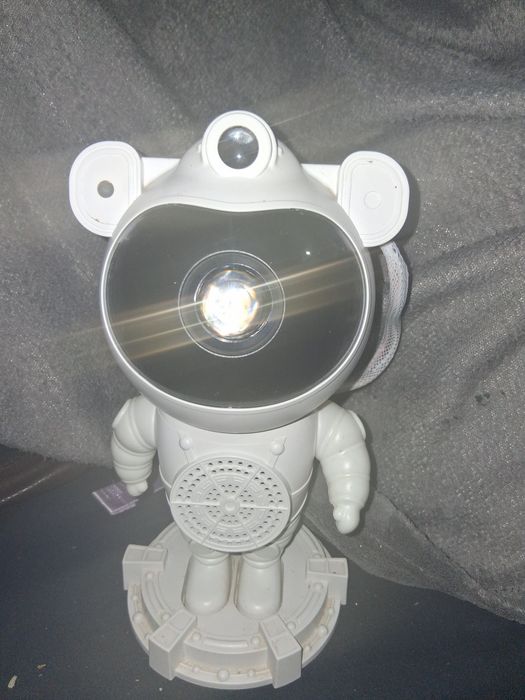 Robot astronaut joc lumini boxa si Bluetooth folosit dar de 2 ori