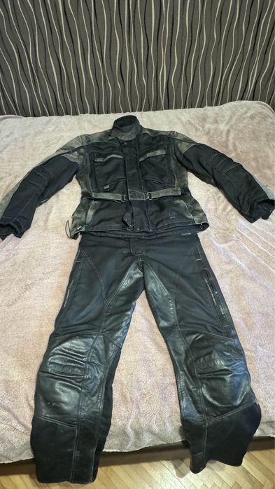 Costum moto L Polo Mohawk MVS-1 - piele + textil