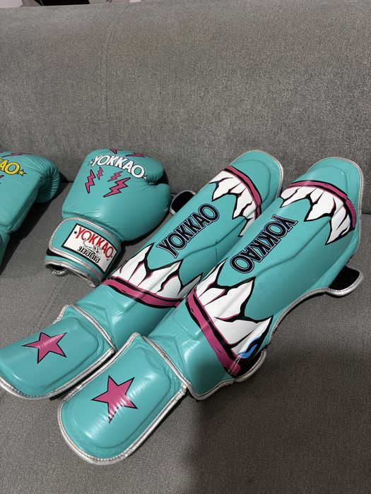 Set Manusi Tibiere Kickbox Muay Tai Yokkao